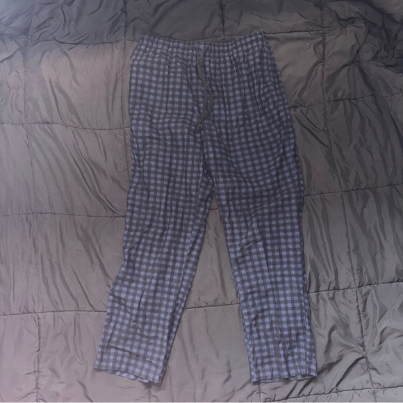 Nautica Blue Plaid Pajama Pants - Picture 1 of 1
